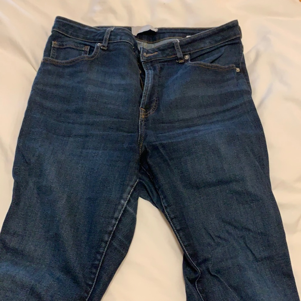 Everlane curvy skinny high rise jeans